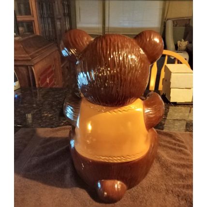 Old Vintage Original Cookie Jar Regal China Kraft T Bear 15" Tall 1982