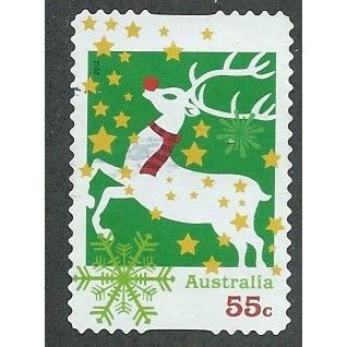 AUS 2012 55c (S/A) 'CHRISTMAS' FINE USED (EBID36-126)