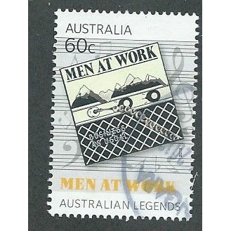 AUS 2013 60c 'AUSTRALIAN LEGENDS- MEN AT WORK' FINE USED (EBID38-151)