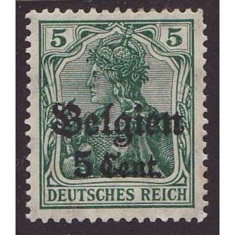 German Occupation Belgium 1916 SG 12 MM (D-464)