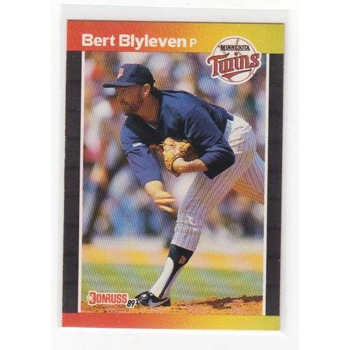 1989 Donruss Bert Blyleven baseball card #119 – Twins