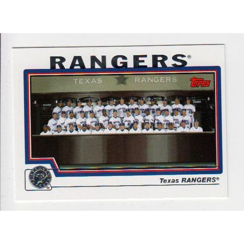 2004 Topps Texas Rangers team set with traded- 29 cards