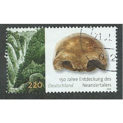 GER 2006 220c '150TH ANN OF DISCOVERY OF NEANDERTHAL SKU' FINE USED (EBID48-606)