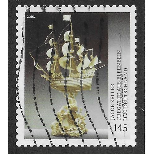 GER 2016 €1.45 (S/A) 'TREASURES OF GERMAN MUSEUMS' FINE USED (EBID57-181)