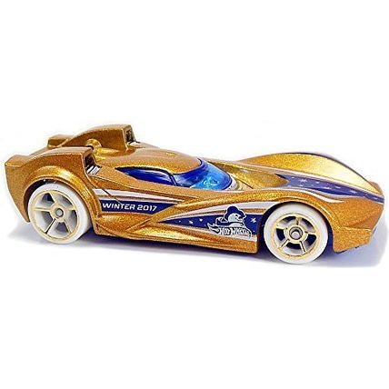 Hot Wheels - Scoopa Di Fuego: Holiday Hot Rods #1/6 (2017) *Gold / Walmart*