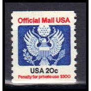 O135 20c Eagle Fine MNH KA2012