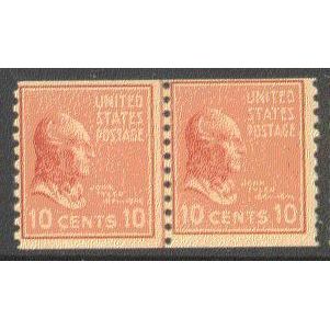 847 10c John Tyler Just Clears MNH CLP G0394