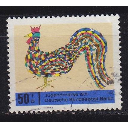 GERMANY BERLIN [1971] MiNr 0389 ( O/used ) Kunst
