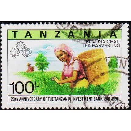 Tanzania. 1991 100s S.G.933 Used