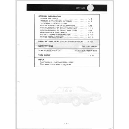 Toyota Crown Parts Catalogue 1974 96302_74 PDF