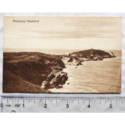 vintage postcard Newquay Headland
