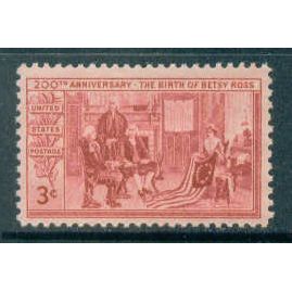 1004 3c Betsy Rose Fine MNH MA0097