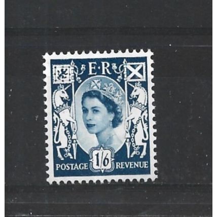 Scotland.S13 1s 6d Grey-Blue.Mounted Mint.Aug25