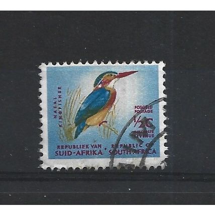 SouthAfrica.SG198 1/2c African Pygmy Kingfisher.Fine Used.Aug25d
