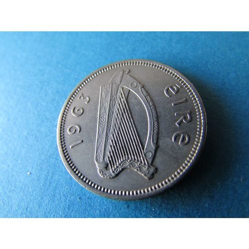 1963 IRELAND ONE SCILLING FREE POST. AJ
