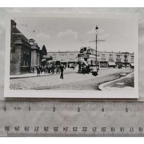 Photo Ilford Tram street scene
