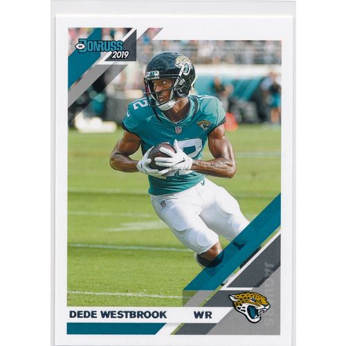 2019 Donruss Football Base 123 Dede Westbrook Jacksonville Jaguars