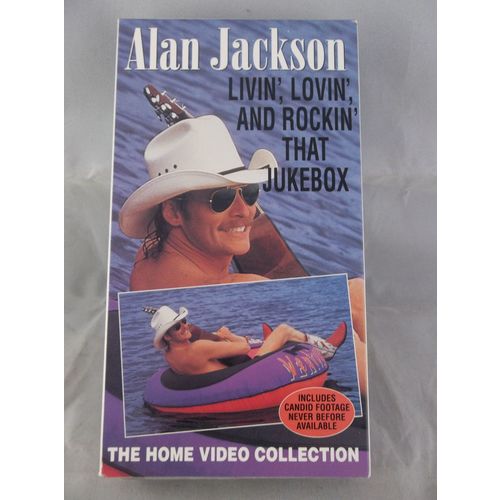 Alan Jackson Livin' Lovin' And Rockin' That Jukebox Home Video Collection VHS