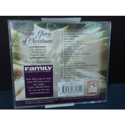 Glory of Christmas (2001, CD)