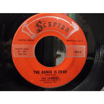 The Shirelles-The Dance Is Over / Tonights The Night-45rpm-1960-VG+