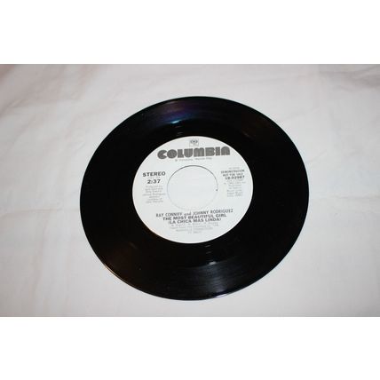 Ray Conniff and Johnny Rodriguez Promo 45-THE MOST BEAUTIFUL GIRL(LA CHICA MAS L
