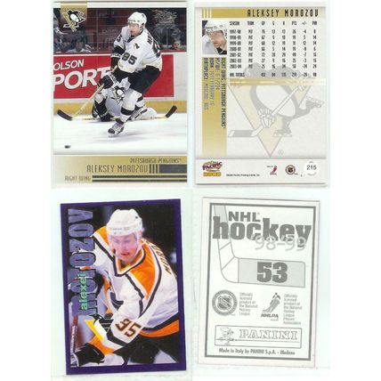 Aleksey Alexei Morozov 5x card lot incl Sticker