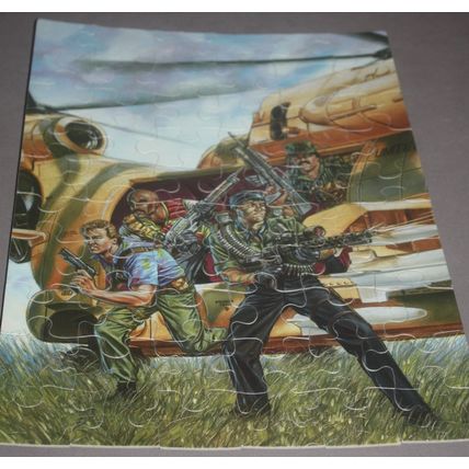 1987 Hasbro G.I. Joe 60 Piece Puzzle #4856-2 - Complete