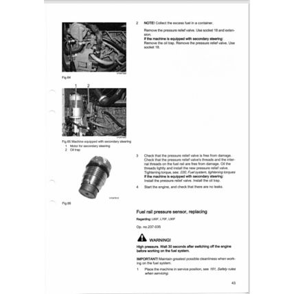 Volvo L60F L70F L90 Engine Repair Service Manual 2007 VOE21A1002898 PDF