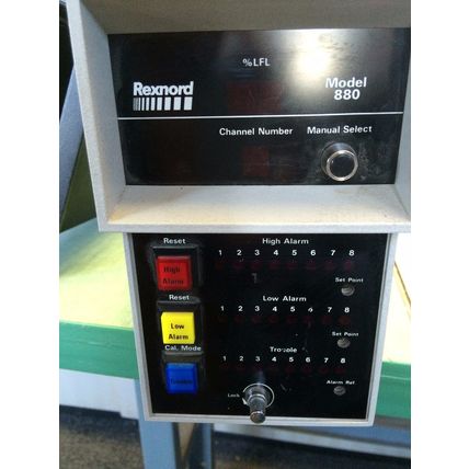 REXNORD 225474-01 GAS DECTECTOR,REXNORD 880, 226178 (PLASTIC DAMAGED),Em