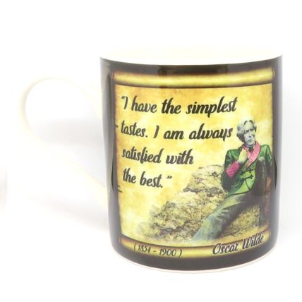 Oscar Wilde Mug Fine China 9 CM Famous Poets Great Gift Idea Comes Boxed Ceramic