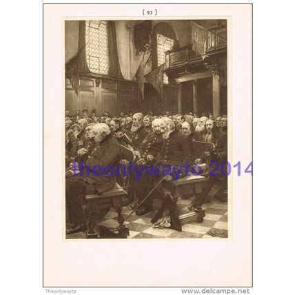 Last Muster - Hubert Von Herkomer, Book Illustration, 1902