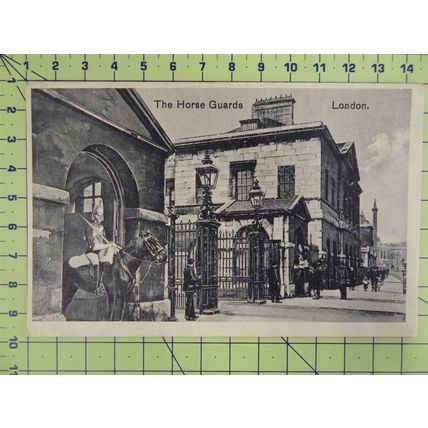 THE HORSE GUARDS, LONDON, ENGLAND, Postcard