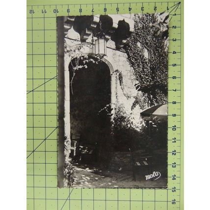 LÂ‹ABBAYE HOTEL RESTAURANT, LA COLLE SUR LOUP, FRANCE, c1950s, Postcard