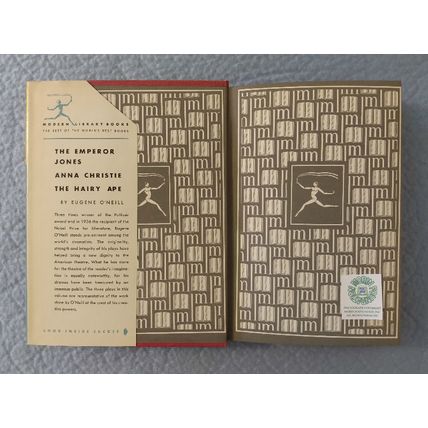 MODERN LIBRARY 3 PLAYS by EUGENE O'NEILL ANNA CHRISTIE EMPEROR JONES HAIRY APE