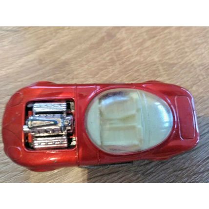 Matchbox No36 Draguar - Red - White interior