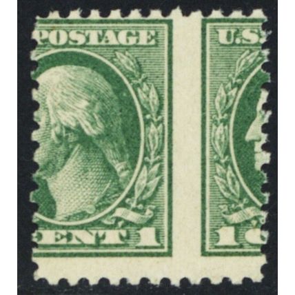 525, Mint NH 1¢ GREAT MISPERF Error * Stuart Katz