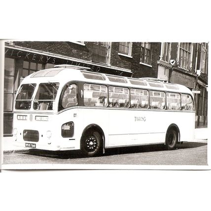 Black & White Photograph of Tillings Transport (BTC) Ltd. - VYO 766