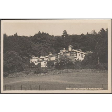 Brantwood, Coniston, Lancashire, c.1920 - Pettitt RP Postcard