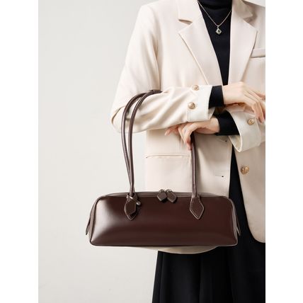 Women Genuine Leather Crossbody Bags Women's Tote Shoulder Bag Brown