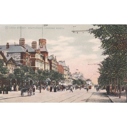 B202 SOUTHPORT - LORD STREET LOOKING NORTH