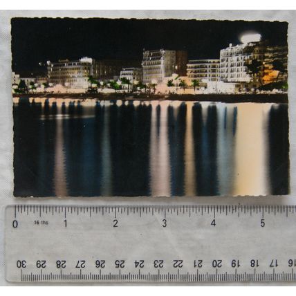 old postcard Cannes, Le Boulevard de la Croisette