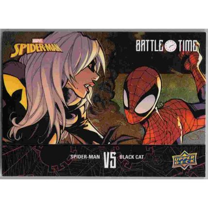 2024 UPPER DECK SPIDER-MAN ' BATTLE TIME ' card # BT - 5