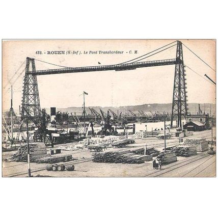 76 - Rouen - le pont transbordeur