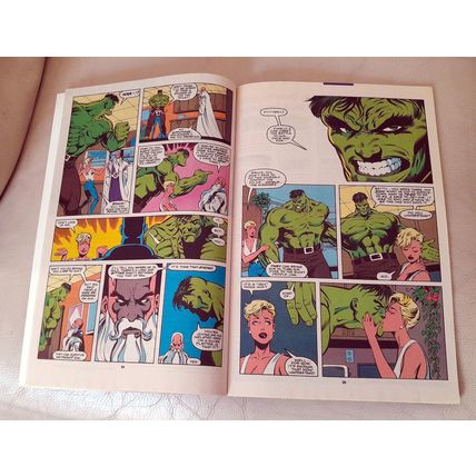 The Incredible Hulk # 400 : Marvel Comics : Foil Cover :1992 : vf+