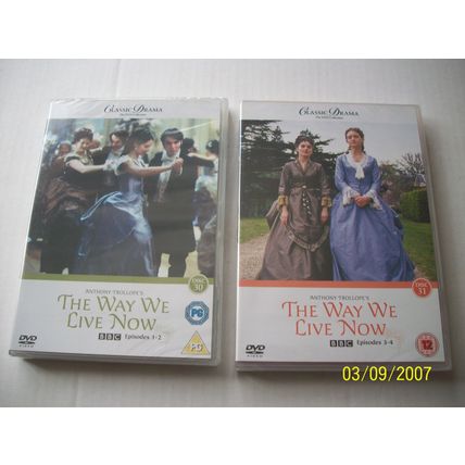 Classic Period Drama BBC The Way we Live Now Complete Series DVD New Sealed