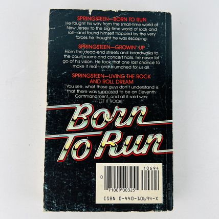 Bruce Springsteen Story - Born To Run Mass Market Paperback by Dave Marsh Book