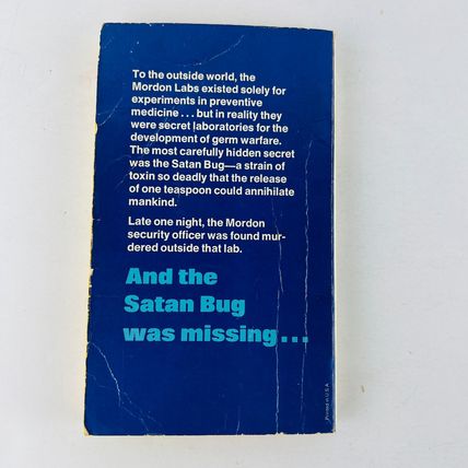Satan Bug by Alistair MacLean (1978, Mass Market) Paperback Book