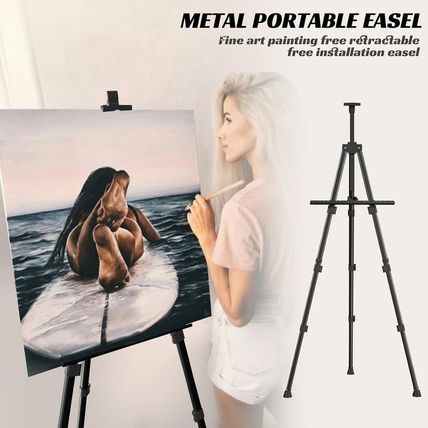 Easels for Painting Canvas, Aredy 66" Art Easel for Drawing, Portable Painting E