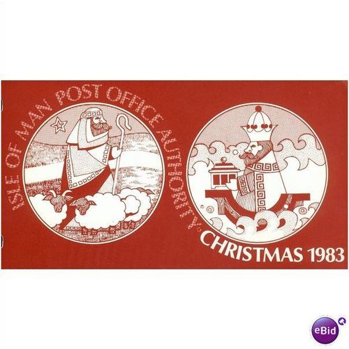 Isle Of Man 1983 Presentation Pack - SG 257/258 - Christmas 1983