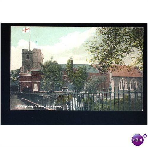 Surrey RICHMOND Church Postcard by Millar and Lang